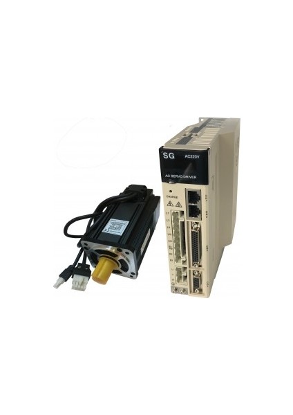 Servo Motor Sürücü Set 750 Watt | 0.75 Kw Güç | 80Sy-M02430 Sg-As15Bf