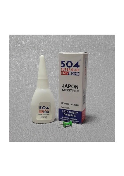 504 Hızlı Japon Yapıştırıcı 20Gr.
