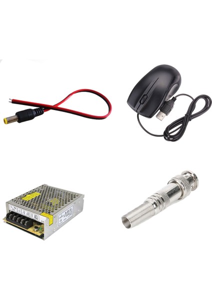 Güvenlik Kamera Seti 2MP 2 kameralı Set DVR 4 Kanal Kayit Cihazı AHD Kamera