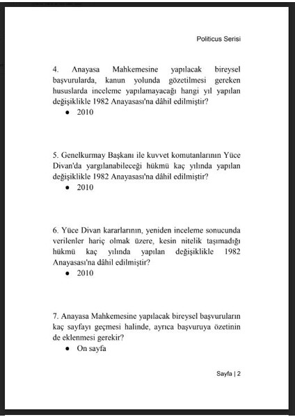 Politicus Türkiye'de Demokratikleşme İnsan Hakları