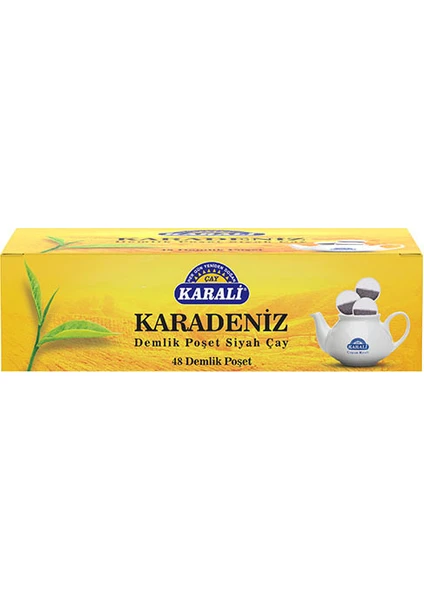 Karadeniz Demlik Poşet Siyah Çay 48x3,2 gr