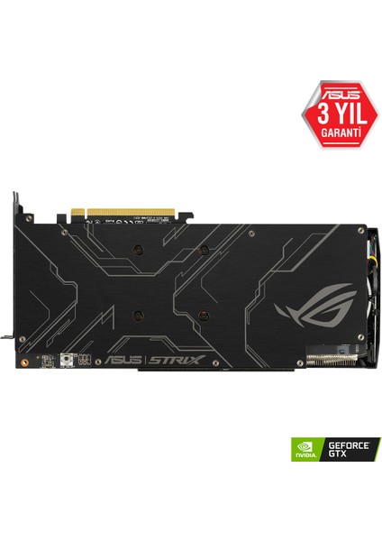 ROG Strix GeForce GTX 1660 Ti OC Gaming 6GB 192Bit GDDR6 (DX12) PCI-E 3.0 Ekran Kartı (ROG-STRIX-GTX1660TI-O6G-GAMING)