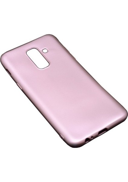 Jopus Samsung Galaxy A6 Plus Mat Premium Silikon Kılıf + Cam Ekran Koruyucu