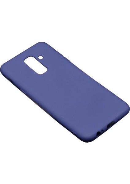 Jopus Samsung Galaxy A6 Plus Mat Premium Silikon Kılıf + Cam Ekran Koruyucu