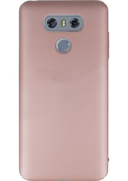 Jopus Lg G6 Mat Peremium Silikon Kılıf + Cam Ekran Koruyucu