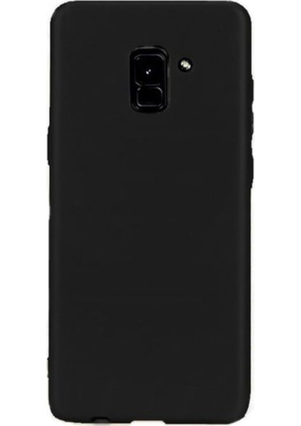 Jopus Samsung Galaxy A8 2018 Mat Premium Silikon Kılıf + Cam Ekran Koruyucu