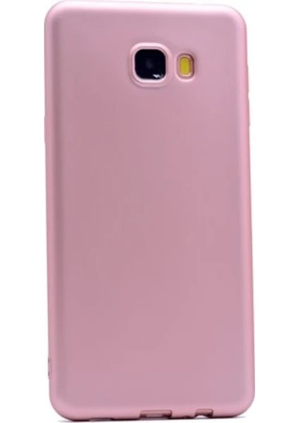 Jopus Samsung Galaxy C5 Pro Mat Premium Silikon Kılıf + Cam Ekran Koruyucu