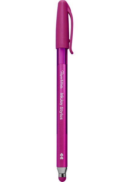 Inkjoy Stylus Tükenmez + Dokunmatik Ekran Kalemi Macenta