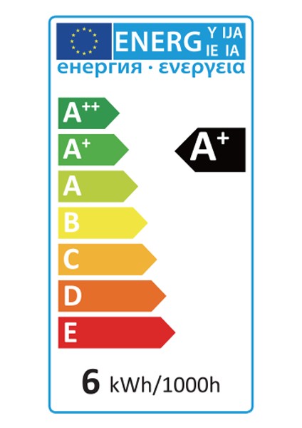 Led Rustik Flamanlı Ampül 6W G125 E27