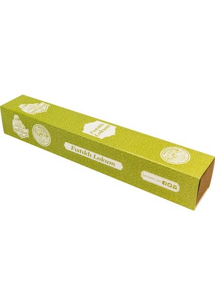 Antep Fıstıklı Lokum Fişek Kutu 120 gr