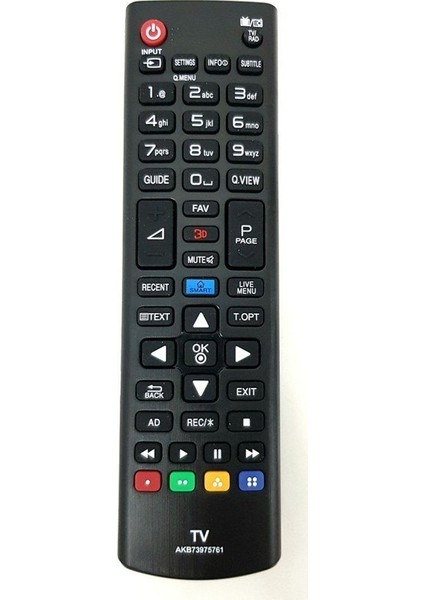 Lg Akb73975761 3D Smart Led Tv Uyumlu Kumanda Rm-L1162R