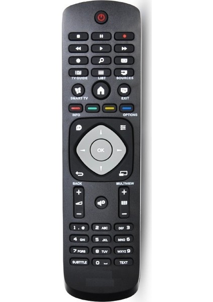 Philips 40Puk6809/12 Uyumlu Led Televizyon Kumandası