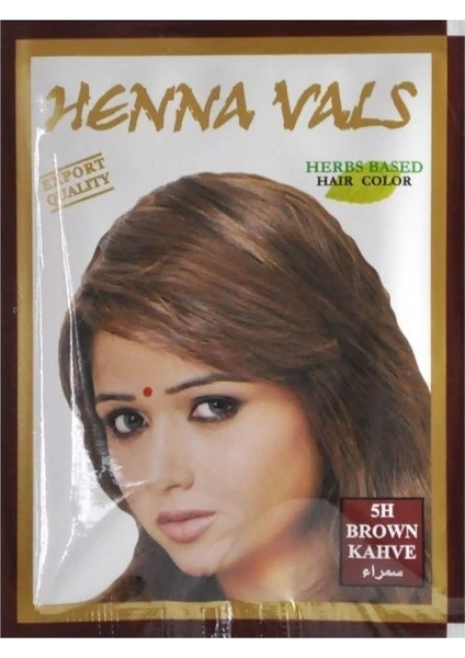 Henna Vals Hint Kınası Saç Boyası Kahve 10 gr