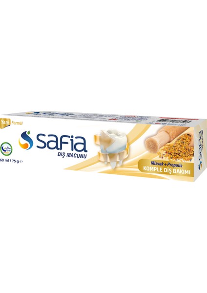 Doğal Diş Macunu Misvak + Propolis 75 gr