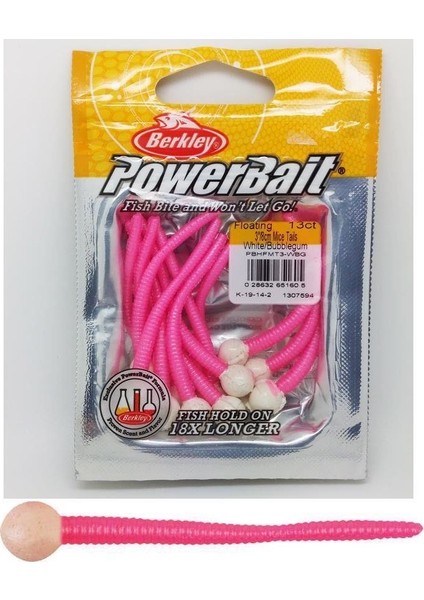 Powerbait 8Cm 13Ct Floating Fare Kuyruğu