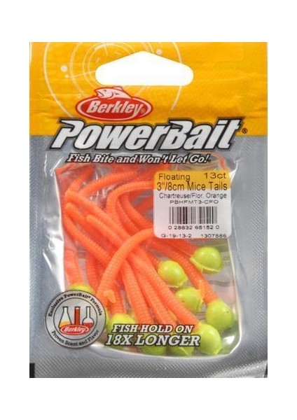 Powerbait 8Cm 13Ct Floating Fare Kuyruğu