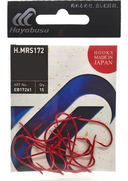 Hmrs172 Hooks Red Olta İğnesi