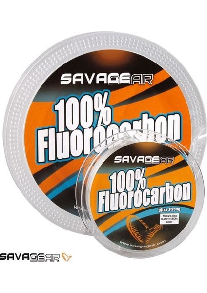 Savage Gear 100% Fluoro Carbon Ultra Strong Olta Misinası