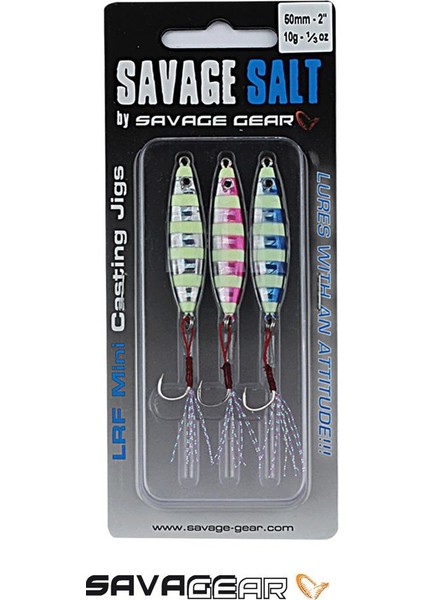 Savage Gear Psycho Sprat Lrf 3 Adet (Turkish Zebra Mix) Jig Yem