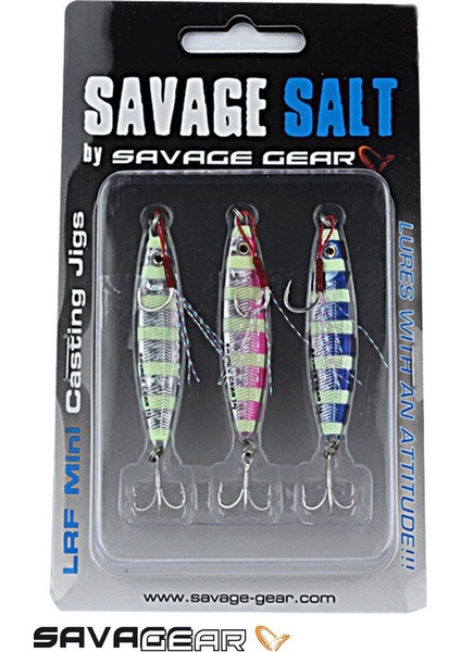 Savage Gear Psycho Sprat Lrf 3 Adet (Turkish Zebra Mix) Jig Yem