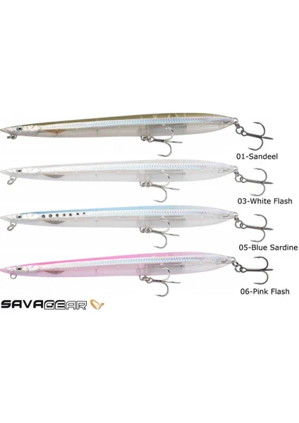 Savage Gear Sandeel Surf Walker 15.5Cm 17Gr Suni Yem