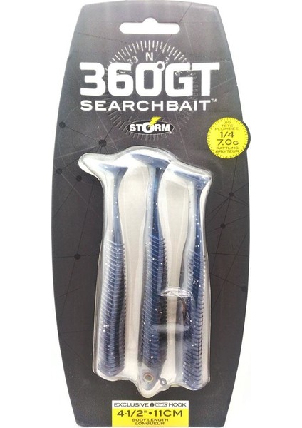 360Gt Searchbait Minnow 11Cm 7Gr 3+1 Adet Silikon Yem modelleri