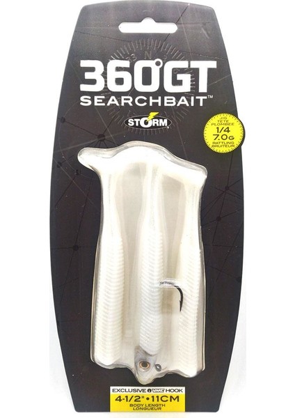 360Gt Searchbait Minnow 11Cm 7Gr 3+1 Adet Silikon Yem indirimleri