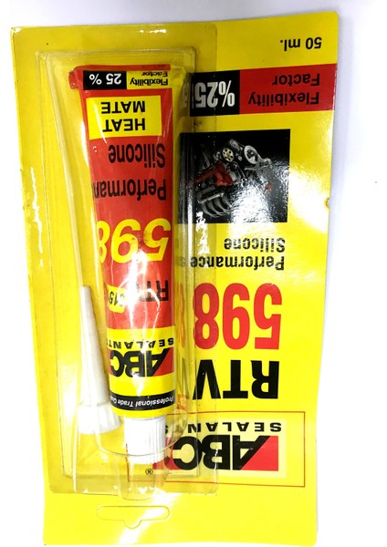 Abc Sıvı Conta Sealants Rtv 598 50 Ml