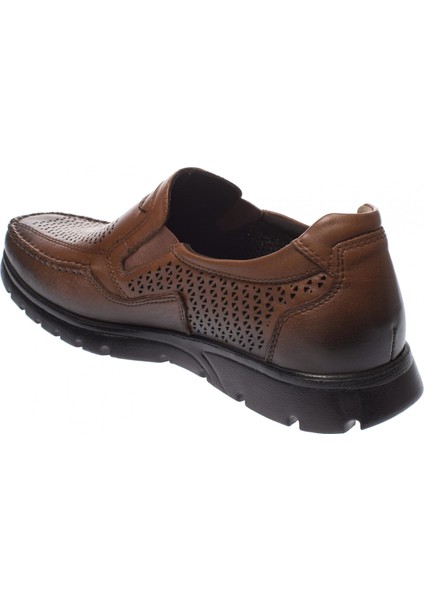 32618 Erkek Taba Deri Comfort Ayakkabı