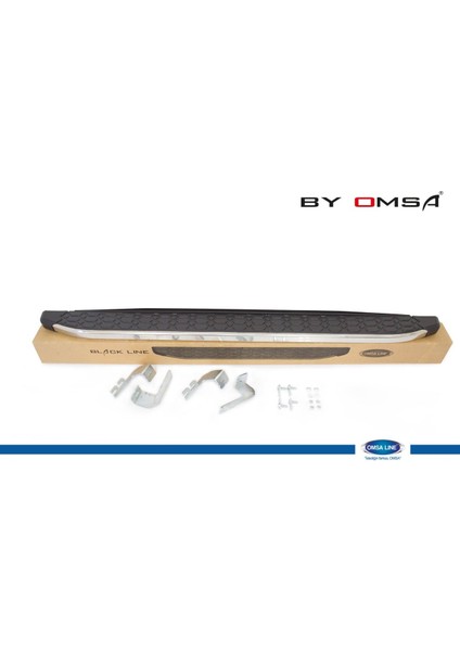 Jeep Commander Blackline Yan Basamak Krom 2006-2010 Arası