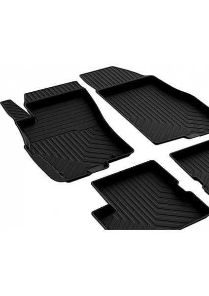 Fiat Grande Punto 4D Havuzlu Paspas Siyah 2006-2009 Arası modelleri