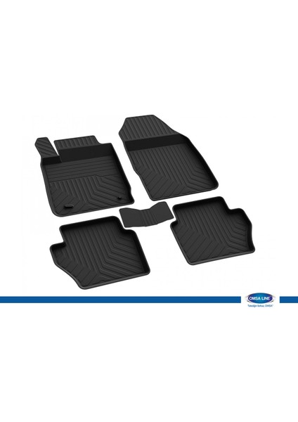 Ford Fiesta 4D Havuzlu Paspas Siyah 2009-2015 Arası fiyatları
