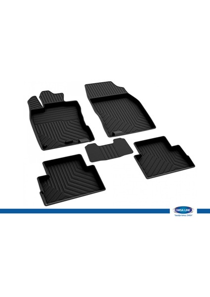 Nissan Qashqai 4D Havuzlu Paspas Siyah 2014 ve Sonrası fiyatları