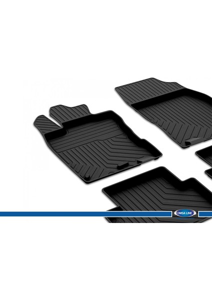 Nissan Qashqai 4D Havuzlu Paspas Siyah 2014 ve Sonrası modelleri