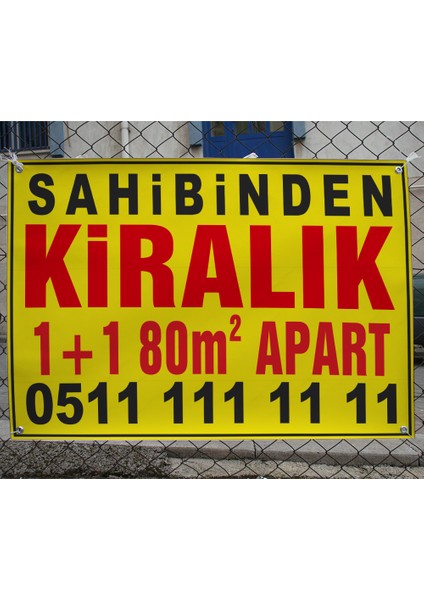 Sahibinden Kiralık 1+1 80m2 Apart Afişi 100 x 70 cm fiyatları