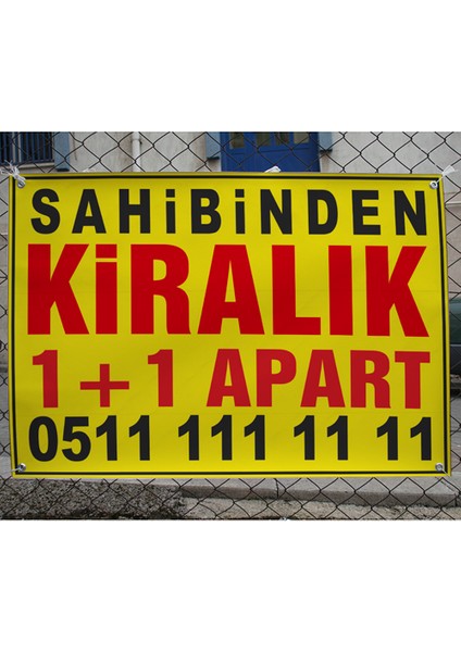 Sahibinden Kiralık 1+1 Apart Afişi 50 x 70 cm fiyatları