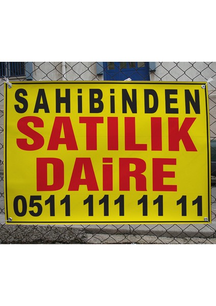 Sahibinden Satılık Daire Afişi 50 x 70 cm