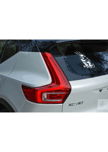 Gaz Maskeli Kuru Kafa Sticker Yapıştırma Beyaz fiyatları