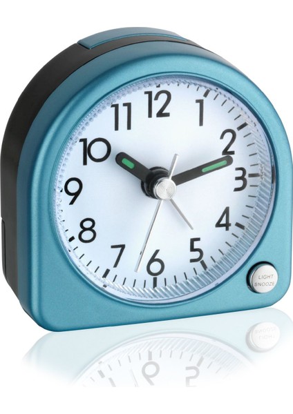 Elektronik Mini Alarm Saat Aydınlatmalı Mavi