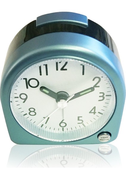 Elektronik Mini Alarm Saat Aydınlatmalı Mavi