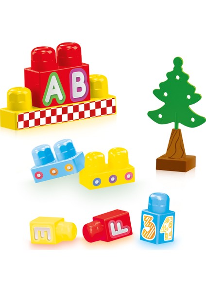 Büyük Renkli Bloklar - 30 Parça fiyatları