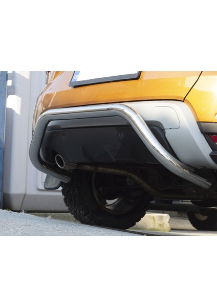 Dacia Duster Pars Arka Koruma Çap:60 Krom 2018 ve Sonrası