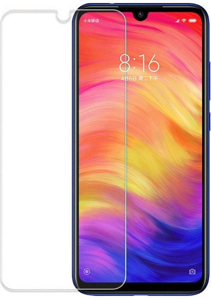 Xiaomi Redmi Note 7 Tempered Glass Cam Koruma - Şeffaf