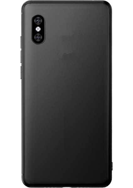 Xiaomi Mi 8 Explorer Elektrocase Serisi Silikon TPU Kılıf - Siyah