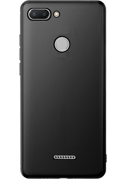 Xiaomi Redmi 6 Elektrocase Serisi Silikon TPU Kılıf - Siyah