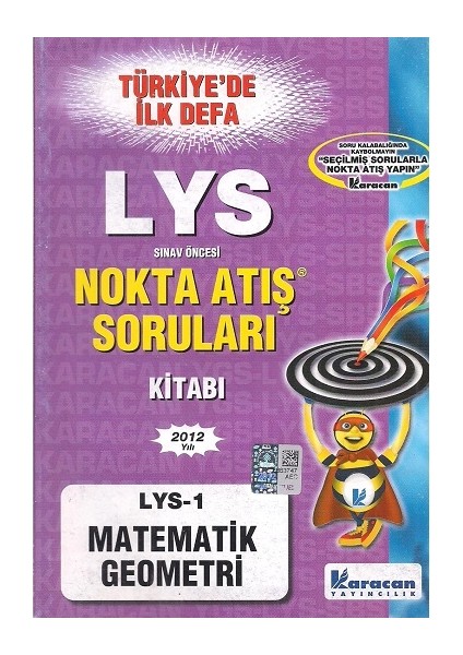 Lys 1 Matematik - Geometri Nokta Atış Karacan Yayınları