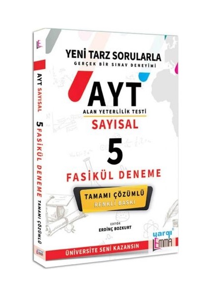 AYT Sayısal Tamamı Çözümlü 5 Fasikül Deneme