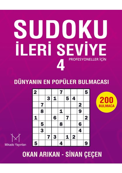 Sudoku İleri Seviye 4