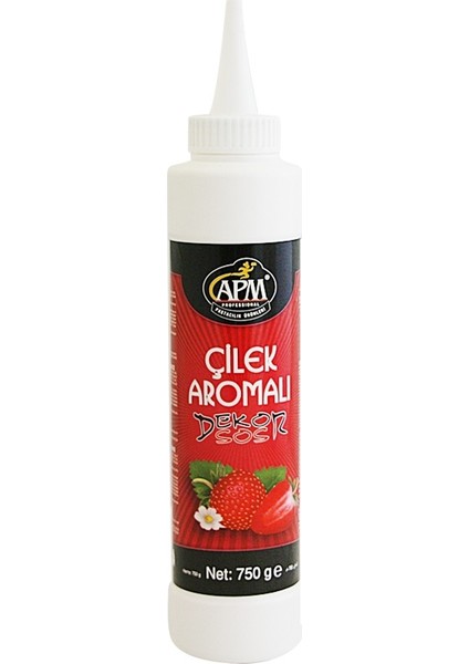 Çilek Aromalı Dekor Sos 750 gr fiyatları