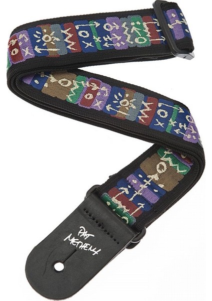 Pat Metheny Guitar Strap 50Pm02 - Watercolors Gitar Askısı